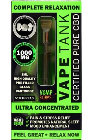 Hemp Bomb CBD vape tank