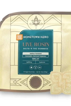 Live Rosin Delta-8 THC Gummies