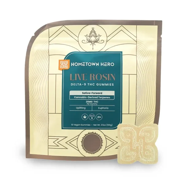 Live Rosin Delta-8 THC Gummies