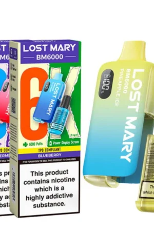 Lost Mary BM6000 Prefilled Rechargeable Vape Kit